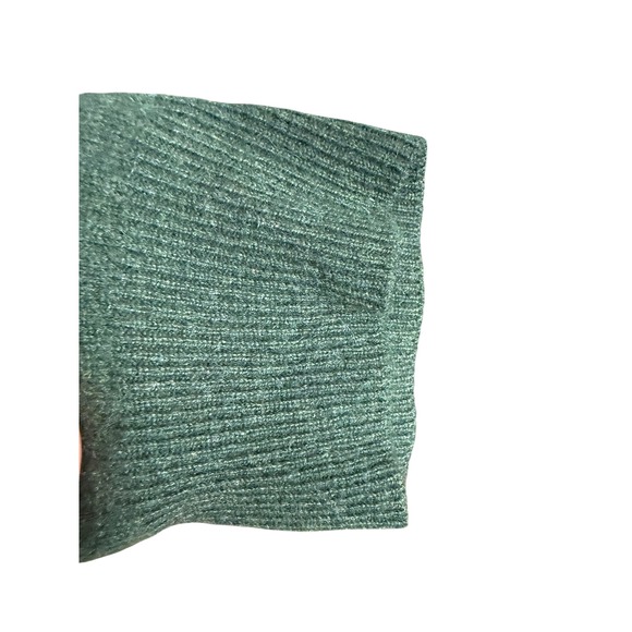Celio Mens V Neck Green 100% Cashmere Sweater Size M - Picture 5 of 6